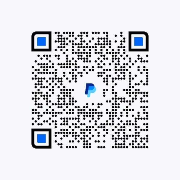 PayPal QR code to donate to Reminders of Life